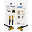 CABLE MALLADO 2 TC + IPHONE - TURBO - -