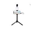 Tripode Con Luz y Microfono Para Celular AY-49T